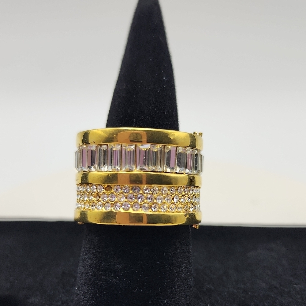 Michael Kors Elegant Gold and Silver Tone‎ Women's Ring Size 7